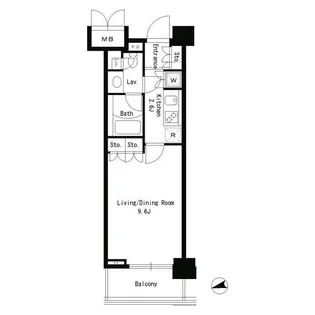 パークアクシス文京ステージ【1階】の間取り