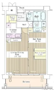 マチュリティ小石川【2階】の間取り