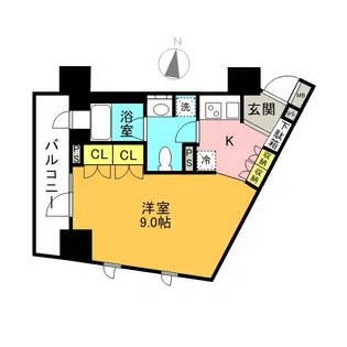 パークアクシス本郷の杜【11階】の間取り