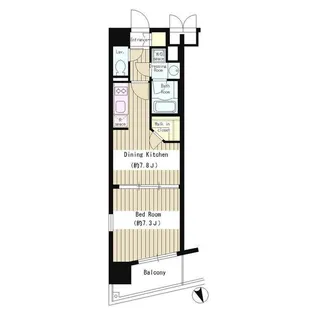 ステラメゾン茗荷谷【6階】の間取り