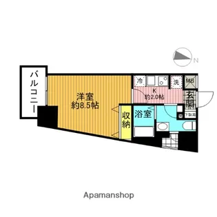 カーサラスク目白台【3階】の間取り