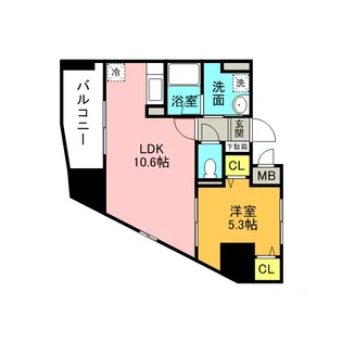 グランドルチェ 白山【7階】の間取り