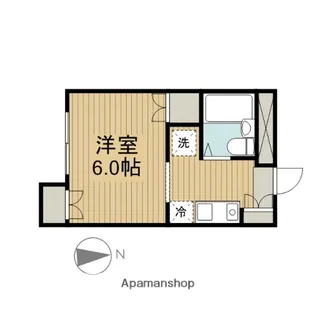 コーポかすが【2階】の間取り