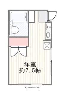 パールフラッツ【1階】の間取り