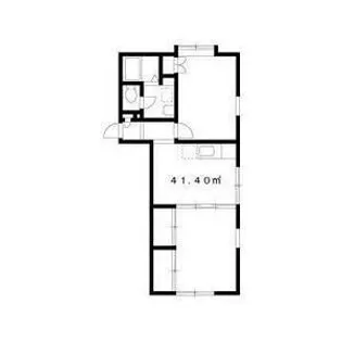 ジュネス小日向【1階】の間取り