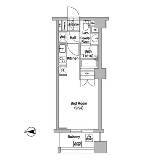 コンフォリア大山【7階】の間取り