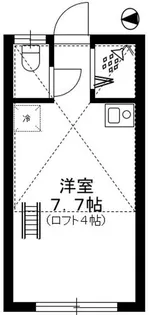 クレセール田端【2階】の間取り