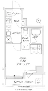 カーサスプレンディッド小石川【3階】の間取り