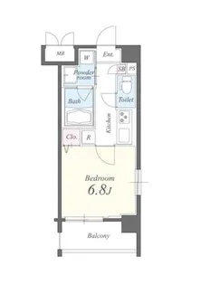 SUPURUSE板橋弐番館【5階】の間取り