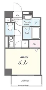 MEZZO南大塚【4階】の間取り