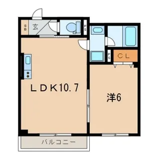 フォリア本郷【2階】の間取り
