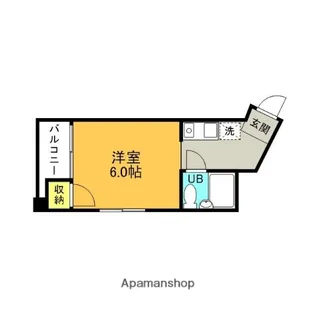 スワンハイツ【502号室】の間取り
