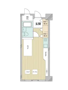 メゾン大塚【0504号室】の間取り