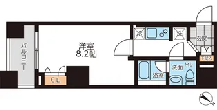 GRAN PASEO本駒込【0702号室】の間取り