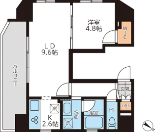 GRAN PASEO本駒込【14階】の間取り