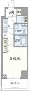 ライトテラス赤羽【2階】の間取り
