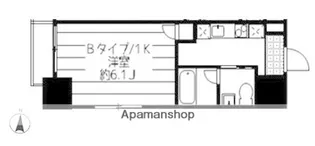 ラフィーネ音羽(西棟)【7階】の間取り