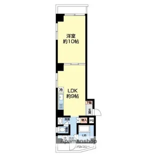 ドミール北池袋【3階】の間取り