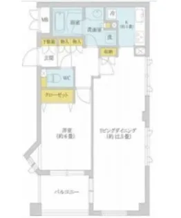 AZ小石川【3階】の間取り