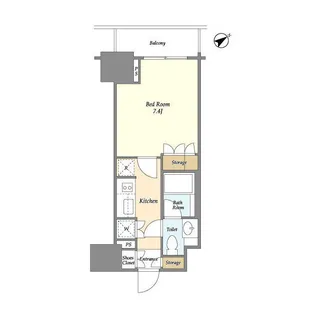 ラティエラ板橋【2階】の間取り