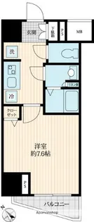 KNOTS大山【4階】の間取り