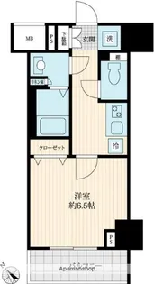KNOTS大山【8階】の間取り