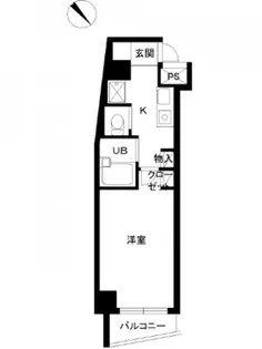 スカイコート目白台【603号室号室】の間取り