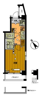 スカイコート板橋第2【701号室号室】の間取り