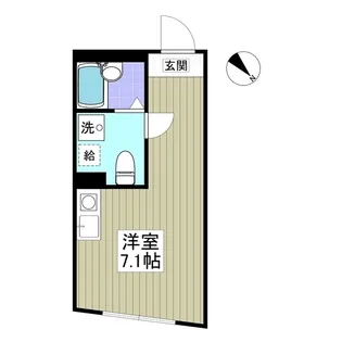 COCOFLAT TABATAⅠ【3階】の間取り