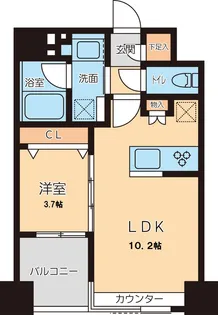 グランカーサ文京千石【0302号室】の間取り