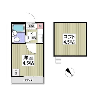 オリーブ【2階】の間取り