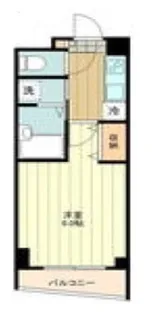 スカイコート後楽園WEST【14階】の間取り