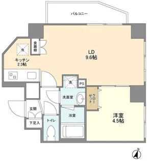 MAハイツ茗荷谷【7階】の間取り