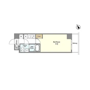 アルファコート常盤台2【3階】の間取り