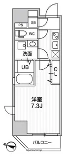 江戸川橋ステーションレジデンス【4階】の間取り