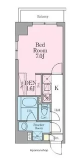 GRAN REST文京茗荷谷【1階】の間取り