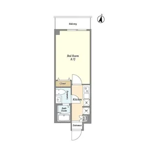 ドゥーエ成増【3階】の間取り