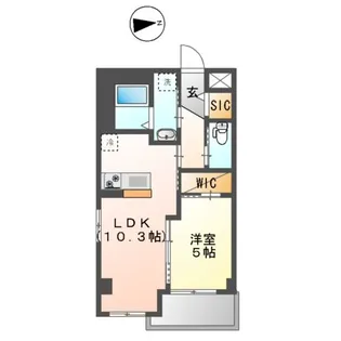ハナミズキ【2階】の間取り