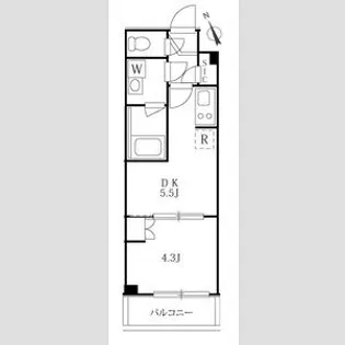 ハーモニーレジデンス板橋シティサイト【3階】の間取り