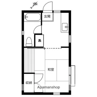 東京都板橋区大原町【アパート】の間取り