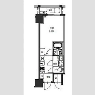 SーRESIDENCE駒込六義園【4階】の間取り