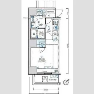 MAXIV常盤台TRE【11階】の間取り