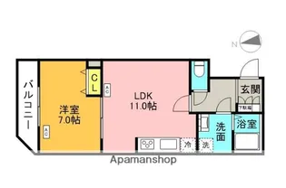 GRAN PASEO文京小日向【1階】の間取り