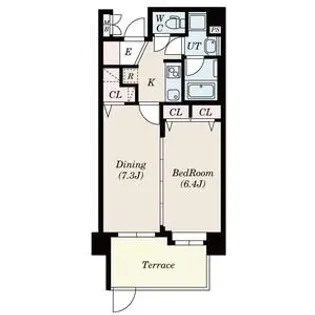 BRIS板橋志村【1階】の間取り