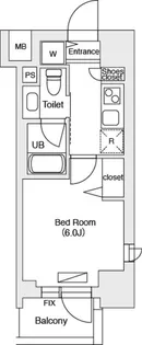 エミリブ池袋【3階】の間取り