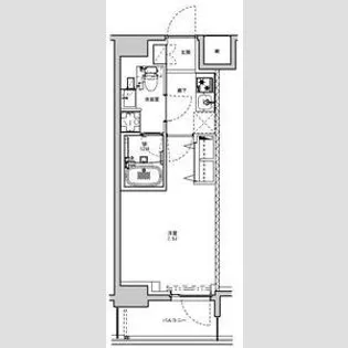 SーRESIDENCE板橋大山【11階】の間取り