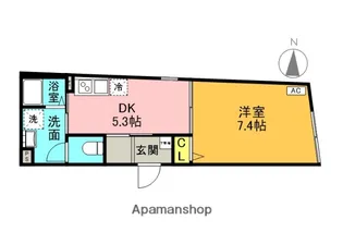 HALE OTSUKA【1階】の間取り