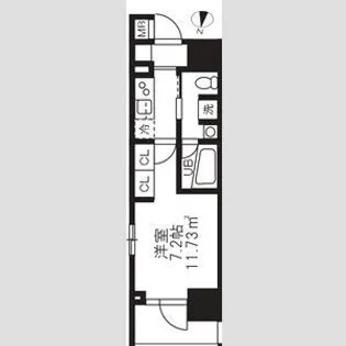 アジールコート板橋本町【3階】の間取り
