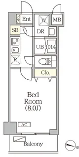 ORSUS志村坂上【5階】の間取り