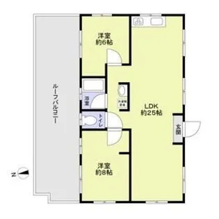 モデラート【3階】の間取り